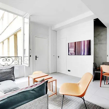 Apartamento Chic Parisian In Le Marais - De *
